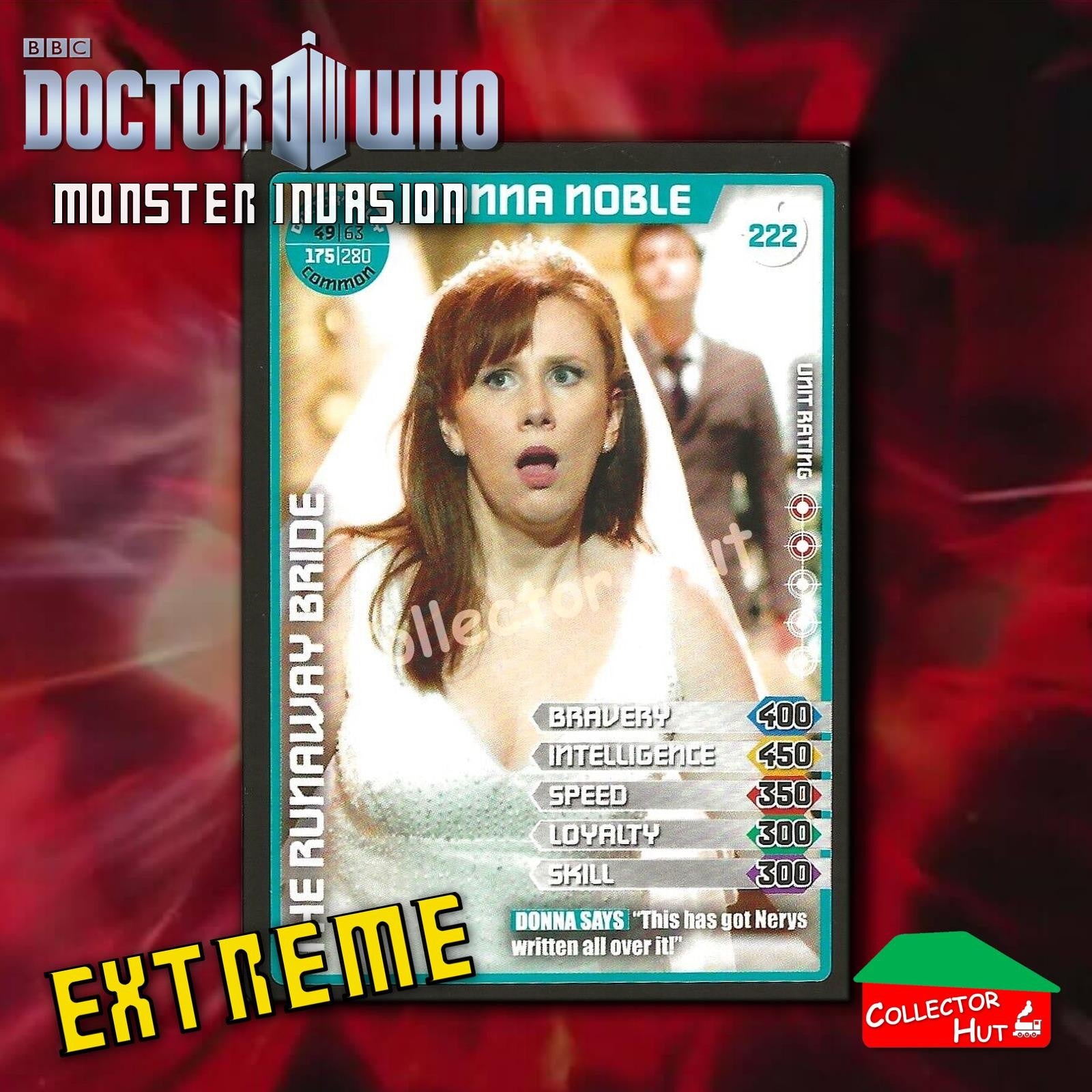 DOCTOR WHO Monster Invasion EXTREME Cards 166-344 New Fresh & Sleeved YOU CHOOSE