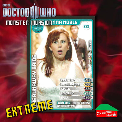DOCTOR WHO Monster Invasion EXTREME Cards 166-344 New Fresh & Sleeved YOU CHOOSE