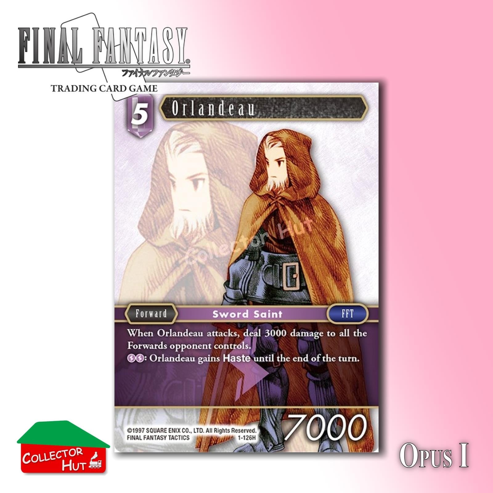 Final Fantasy Trading Card Game OPUS I Singles You Choose