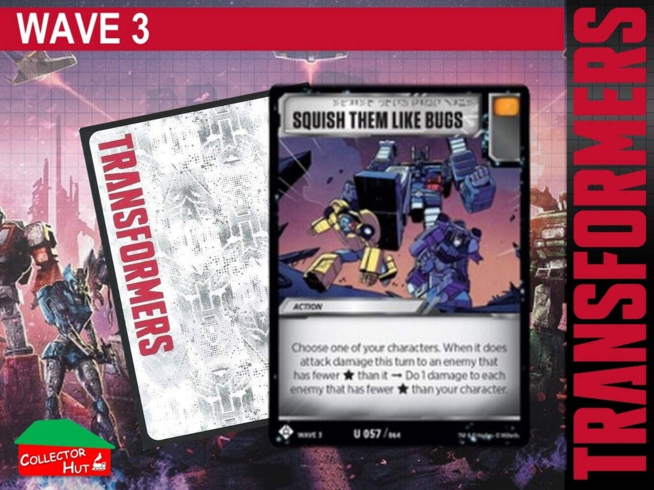 Transformers TCG Wave 3 War for Cybertron Siege I BATTLE Cards Common/Uncommon