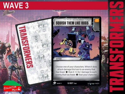 Transformers TCG Wave 3 War for Cybertron Siege I BATTLE Cards Common/Uncommon