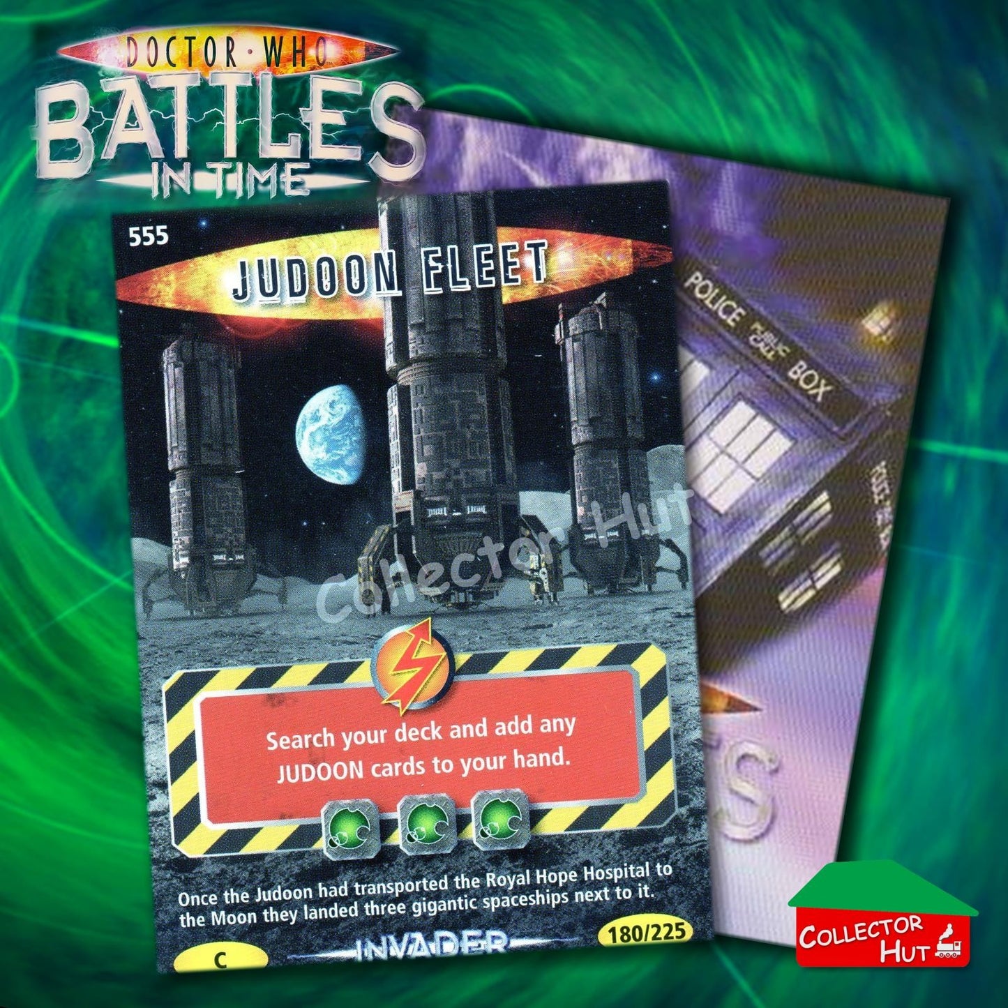 DOCTOR WHO Battles in Time #376-600 INVADER RARE & COMMON CARDS YOU CHOOSE