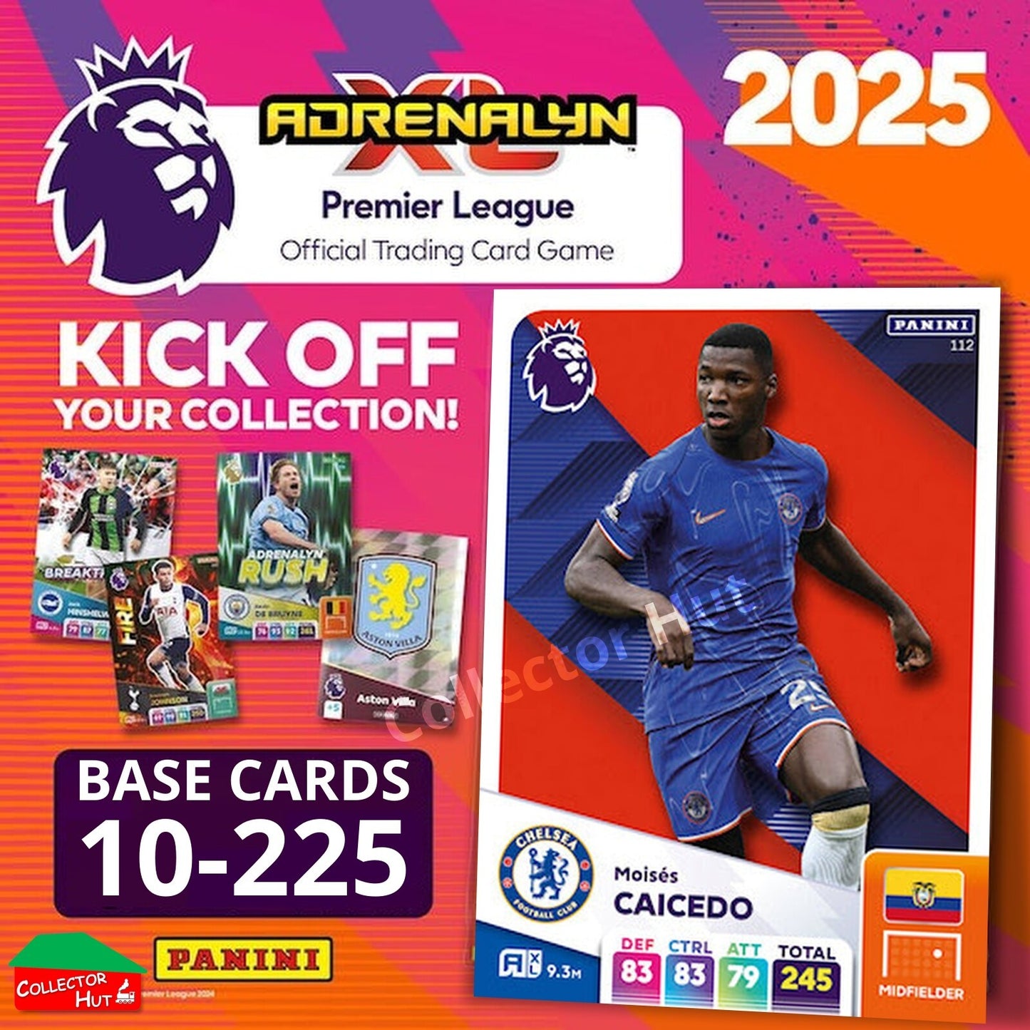 Panini Adrenalyn XL Premier League 2025 2024/25 Base & Foils #10-225