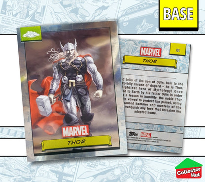 Marvel Topps Chrome 2024 Base Card Collection 1-150 YOU CHOOSE