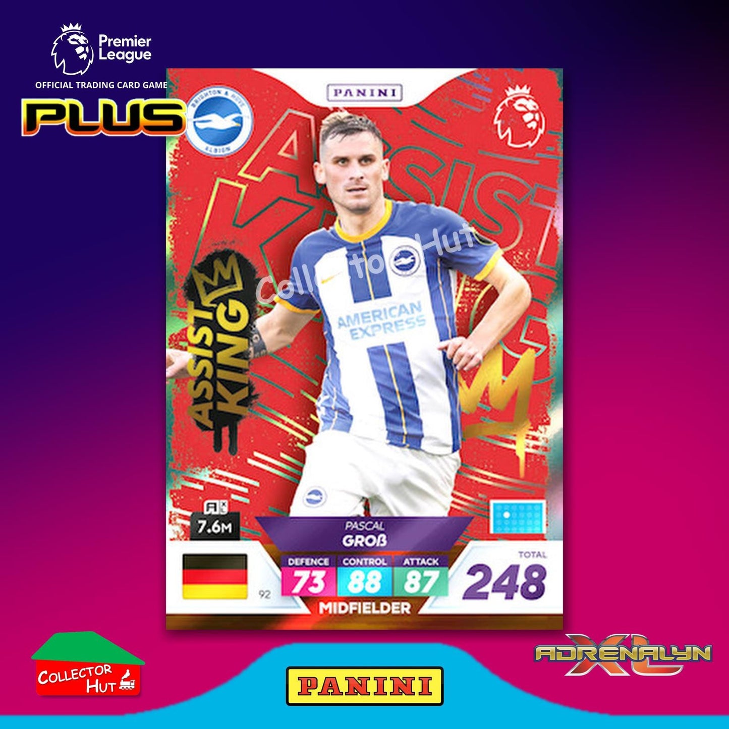 Panini Premier League Adrenalyn XL PLUS 2023 2022/23 Base Cards #10 - #189
