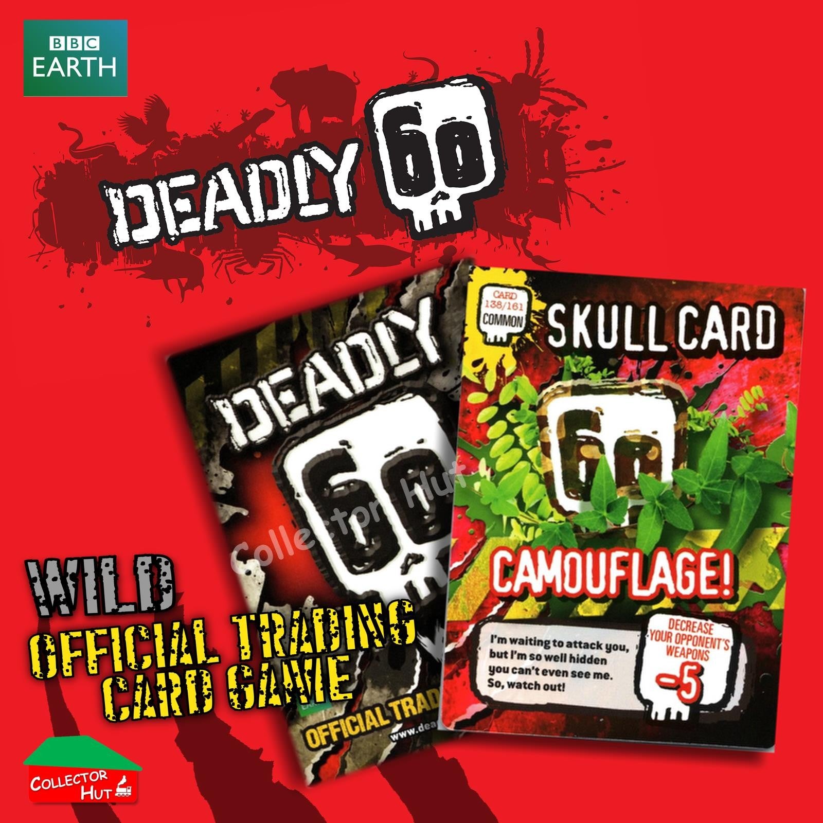 CBBC Deadly 60 WILD Trading Cards  Choose Your Cards