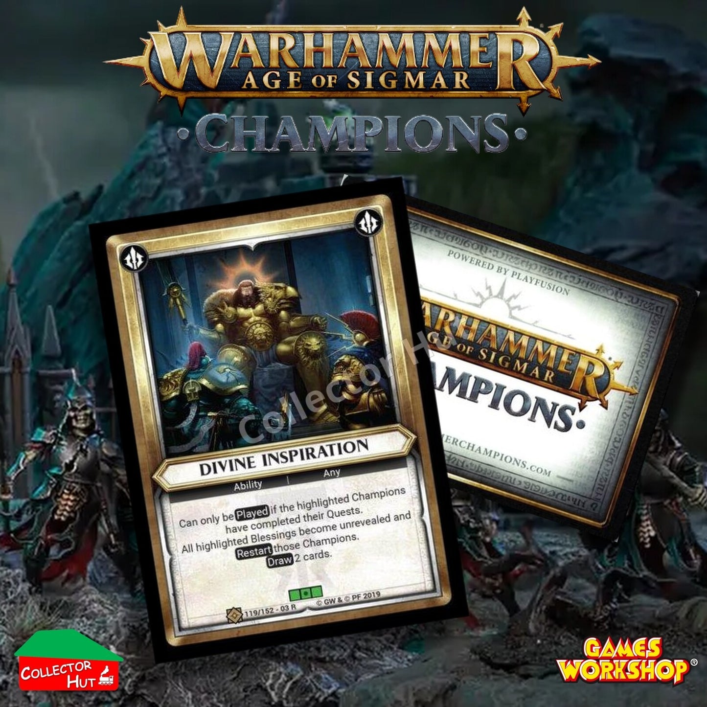 Warhammer Age of Sigmar: Champions Wave 3 SAVAGERY Trading Cards CHOOSE SINGLES