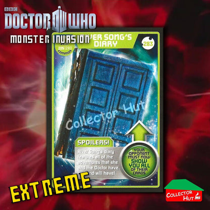 DOCTOR WHO Monster Invasion EXTREME Cards 166-344 New Fresh & Sleeved YOU CHOOSE
