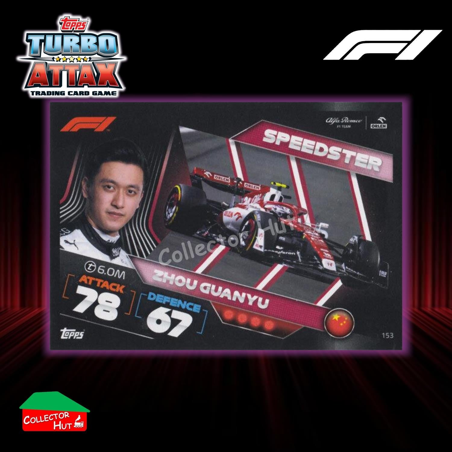 Topps Turbo Attax Formula 1 F1 2022 #136-279 Base Cards YOU CHOOSE