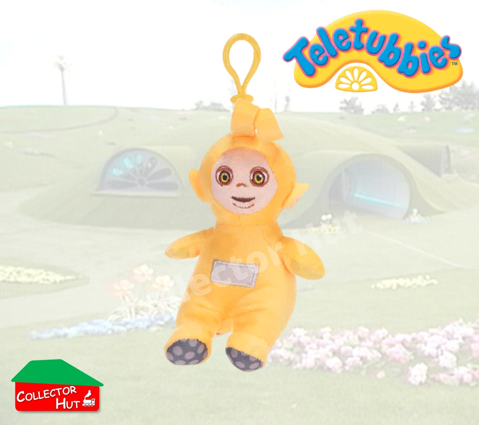 Teletubbies 6" Soft Plush Character Bag Hanger Clip GENUINE LICENSED  Toys