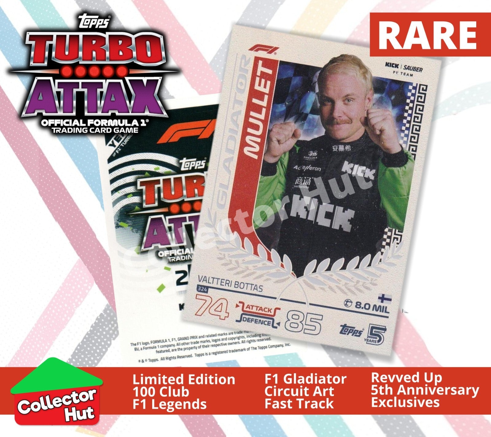 Topps Turbo Attax Formula 1 F1 2024 #313-344 RARE Limited Cards YOU CHOOSE