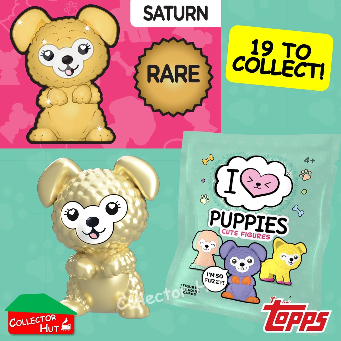 Topps I Love Puppies Cute Blind Bag Mini Figures IDENTIFIED