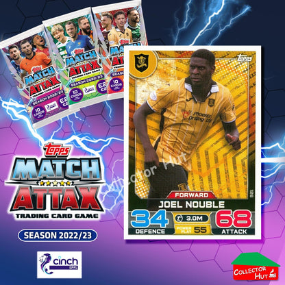 TOPPS MATCH ATTAX SPFL 2022/23 #1-162 Choose Your Card