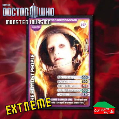 DOCTOR WHO Monster Invasion EXTREME Cards 166-344 New Fresh & Sleeved YOU CHOOSE