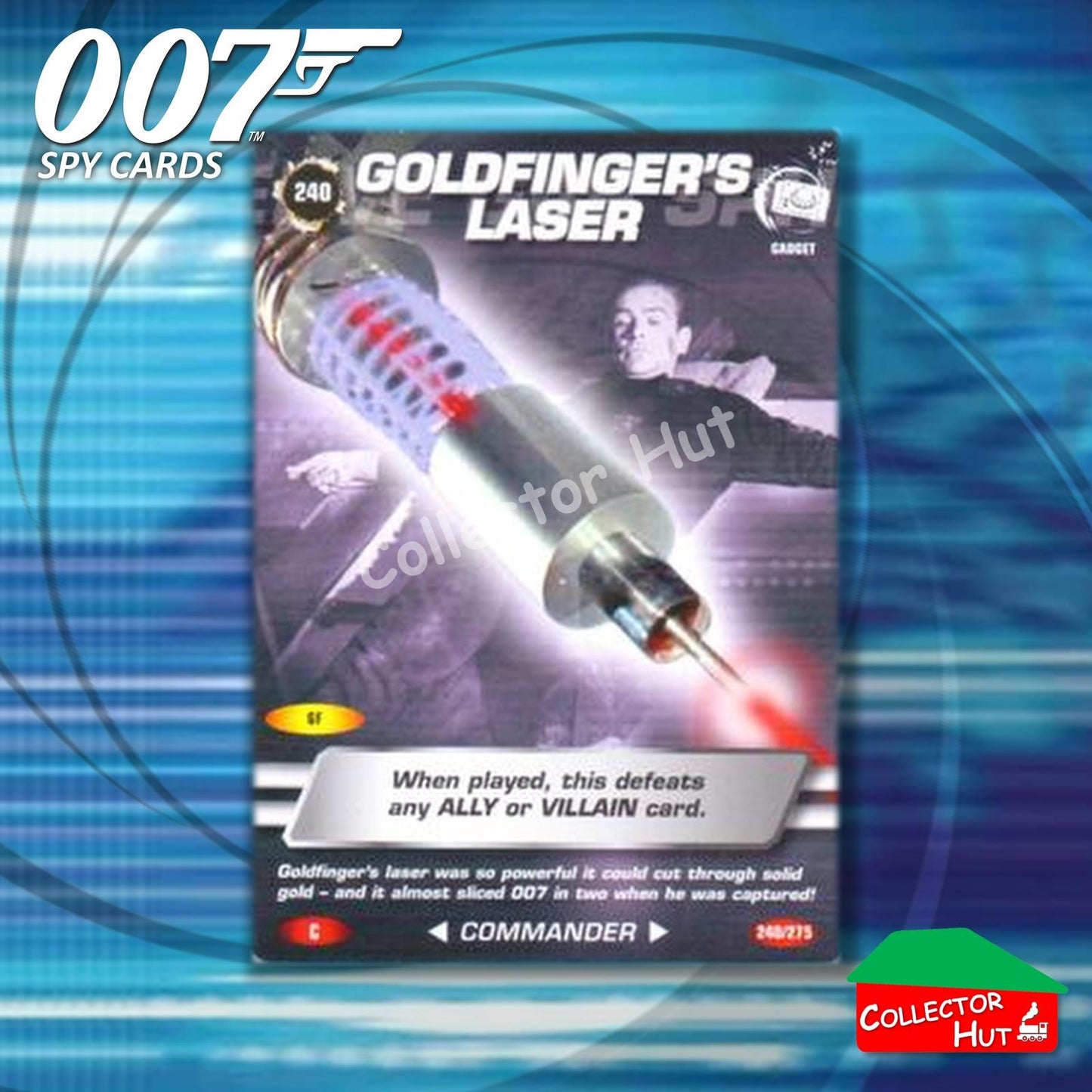 James Bond 007 Commander Spy Cards BASE COMMON YOU CHOOSE