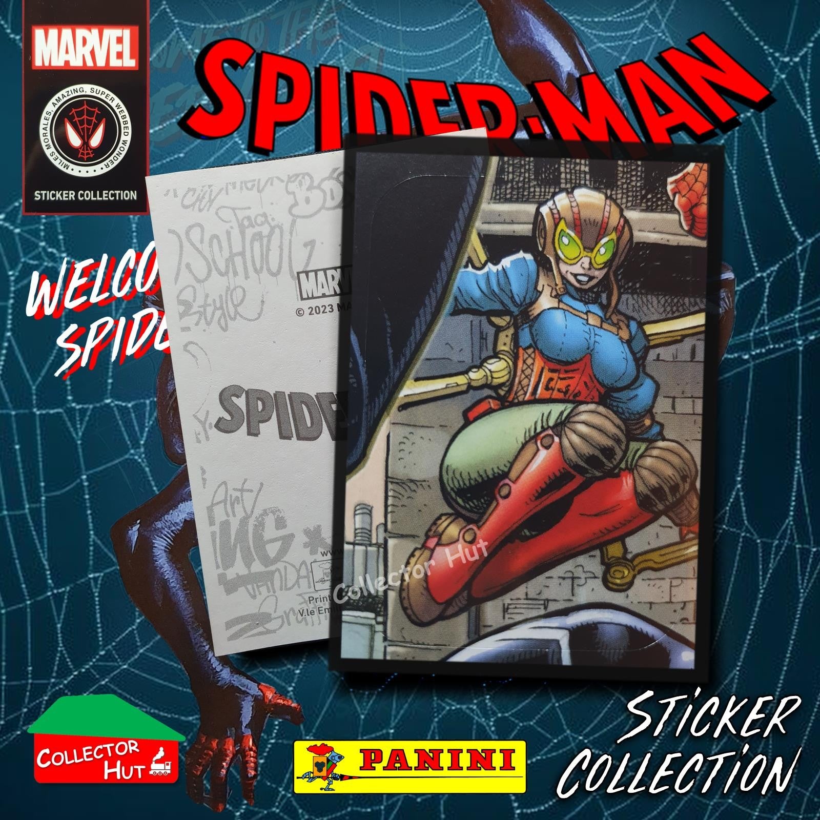 Panini Spider-Man Spider-Verse 2023 Collection Sticker Singles #1-163 & F1-30