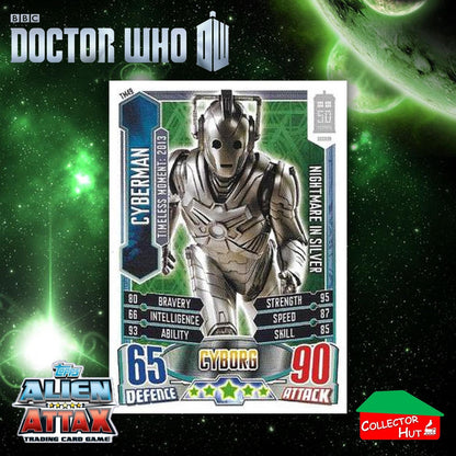 Topps Doctor Who Alien Attax 50th Anniversary Edition Companion Timeless Cards