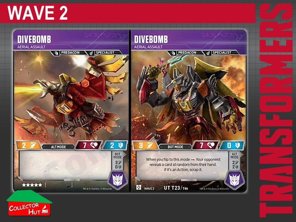Transformers TCG CHARACTER Trading Cards All Waves