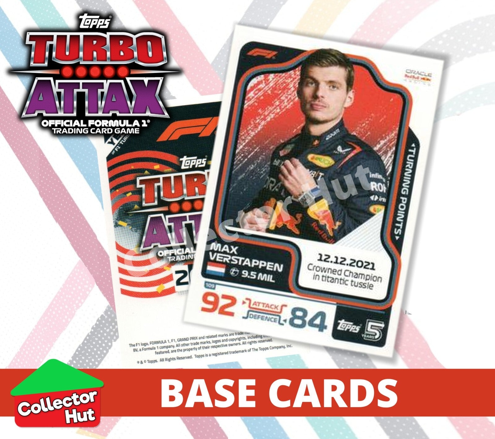 Topps Turbo Attax Formula 1 F1 2024 #1-166 Base Cards YOU CHOOSE