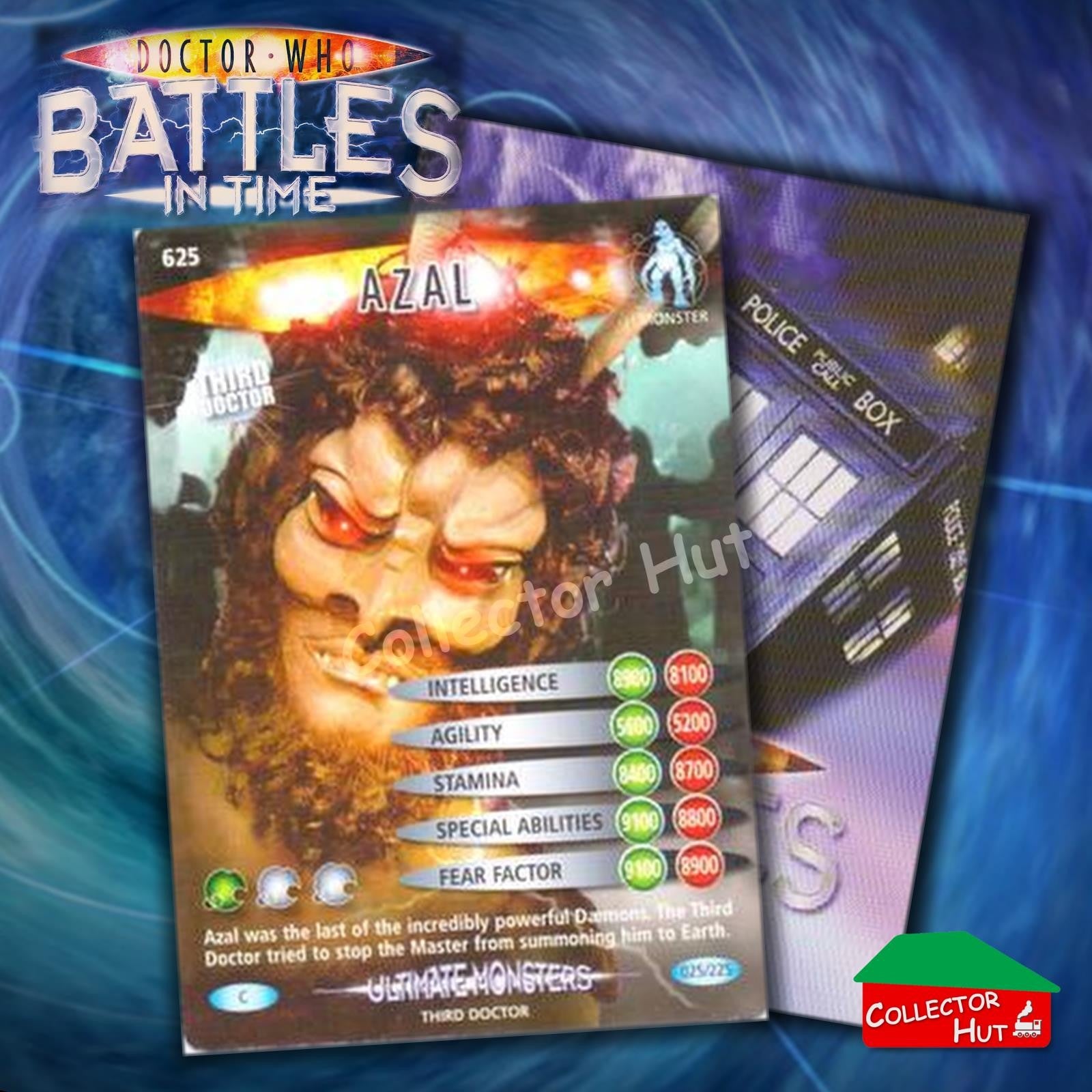 DOCTOR WHO Battles in Time #601-825 ULTIMATE MONSTERS RARE & COMMON Cards