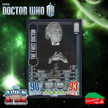Topps Dr Who Alien Attax 50th Anniversary Edition RARE Limited & Companion Cards