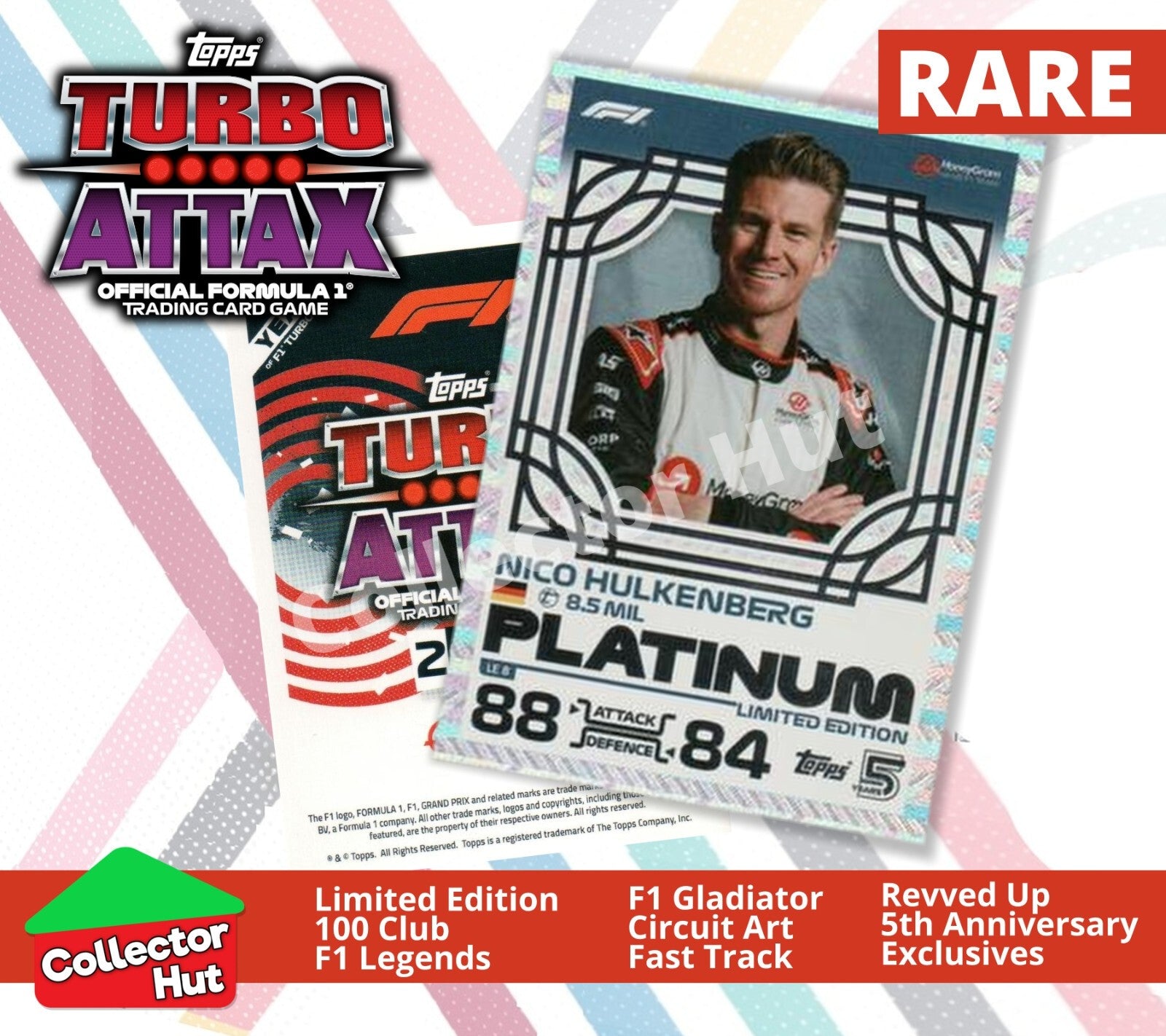 Topps Turbo Attax Formula 1 F1 2024 #313-344 RARE Limited Cards YOU CHOOSE