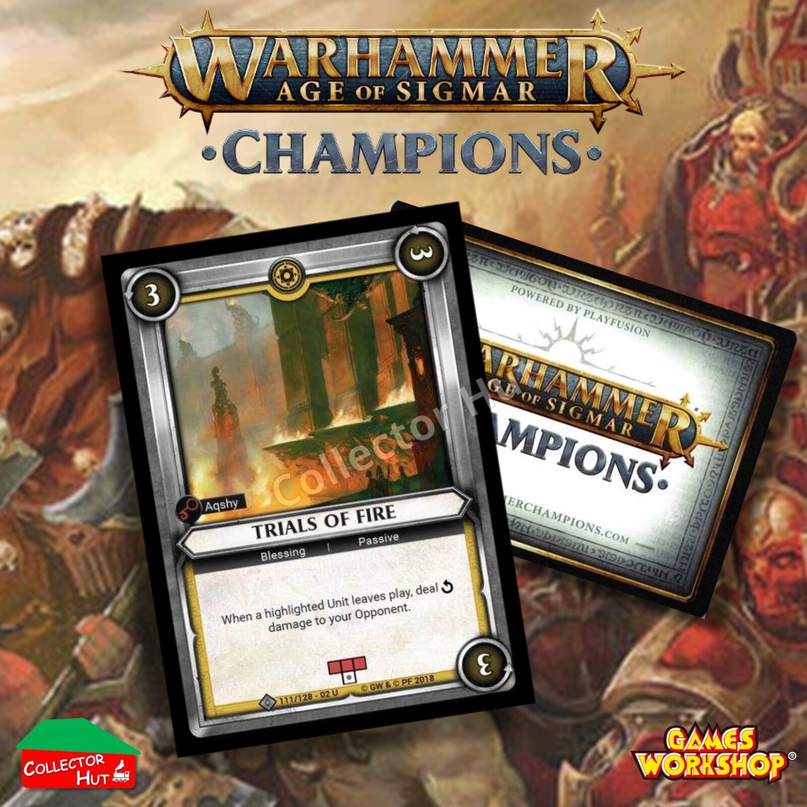 Warhammer Age of Sigmar: Champions Wave 2 ONSLAUGHT Trading Cards CHOOSE SINGLES