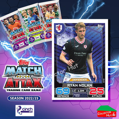 TOPPS MATCH ATTAX SPFL 2022/23 #163-264 Choose Your Card