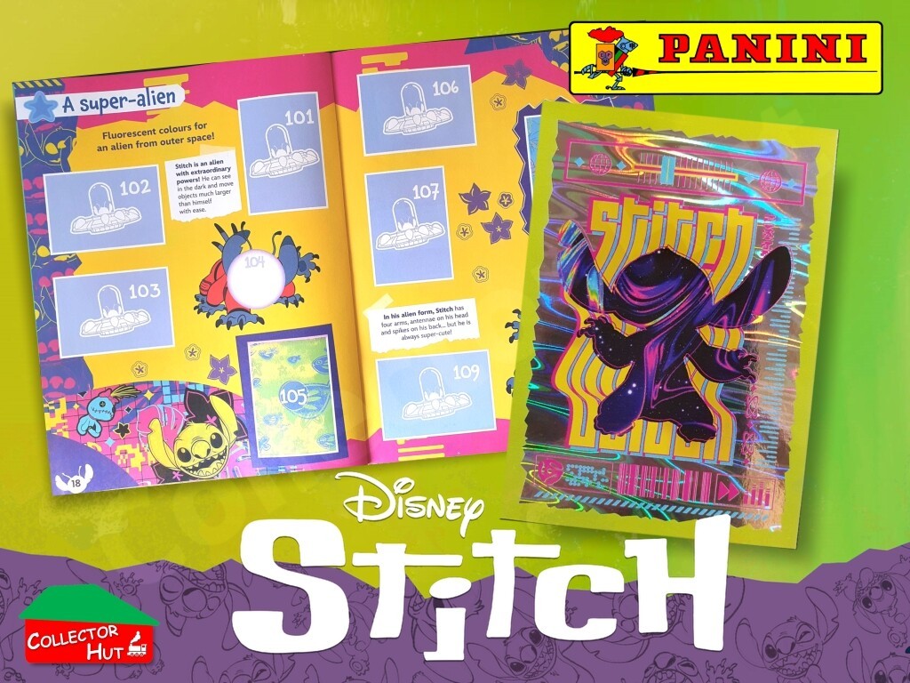 Panini Disney Stitch Single Stickers Lilo & Stitch 2024