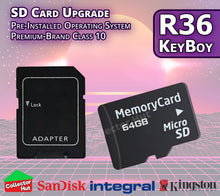 R36S R36H KeyBoy Accessories Carry Case Screen Protector SD Card Storage Upgrade