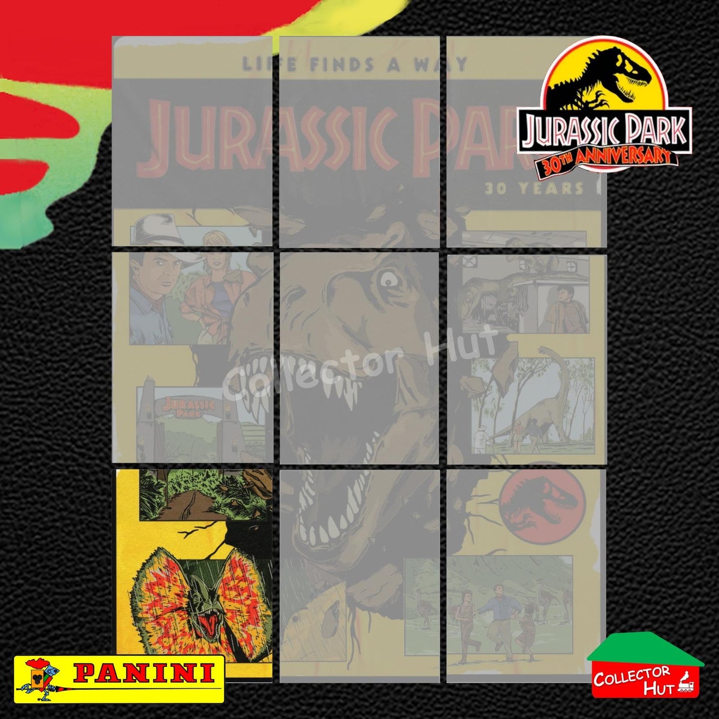 Jurassic World 30th Anniversary Trading Card Collection BASE CARDS #1-195