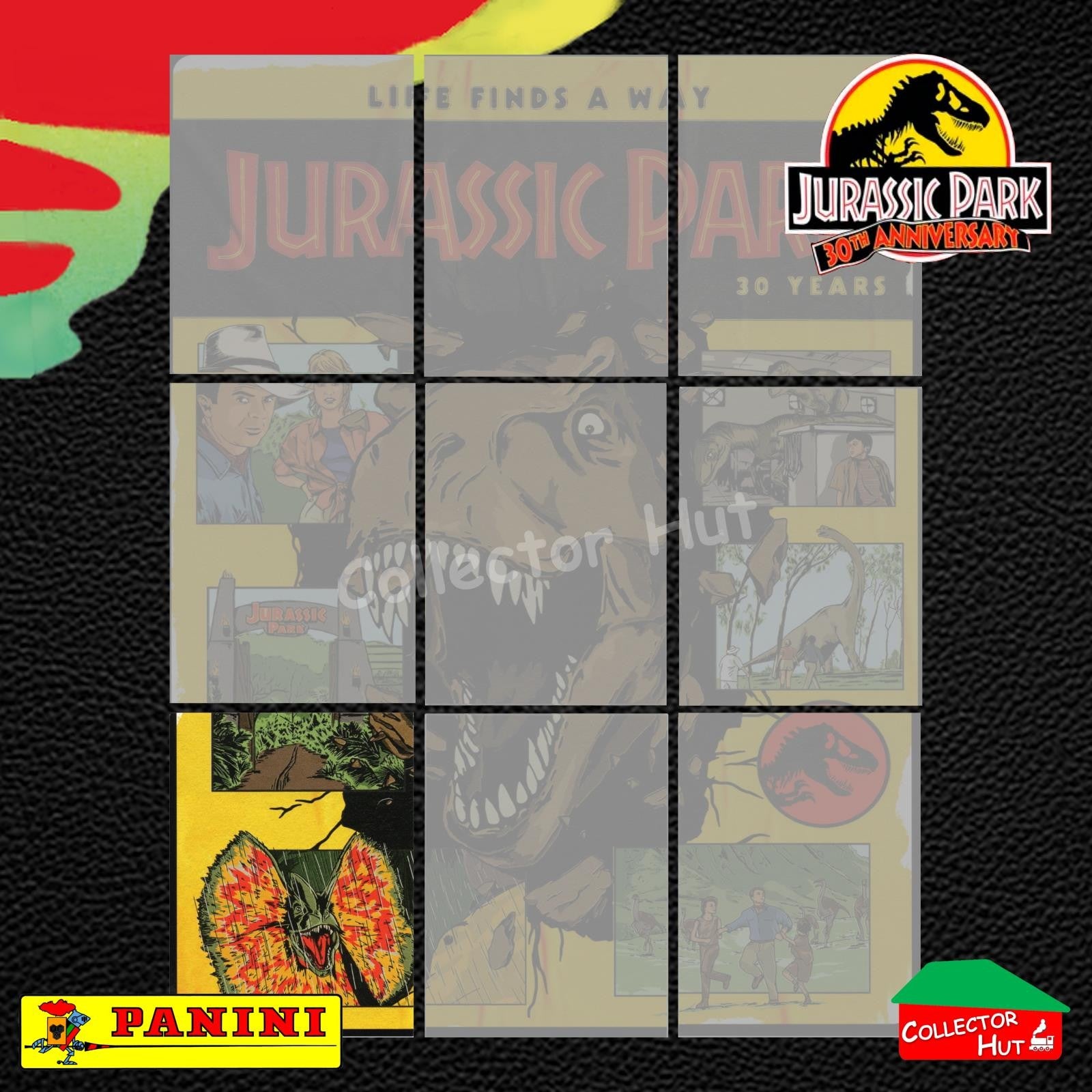 Jurassic World 30th Anniversary Trading Card Collection BASE CARDS #1-195