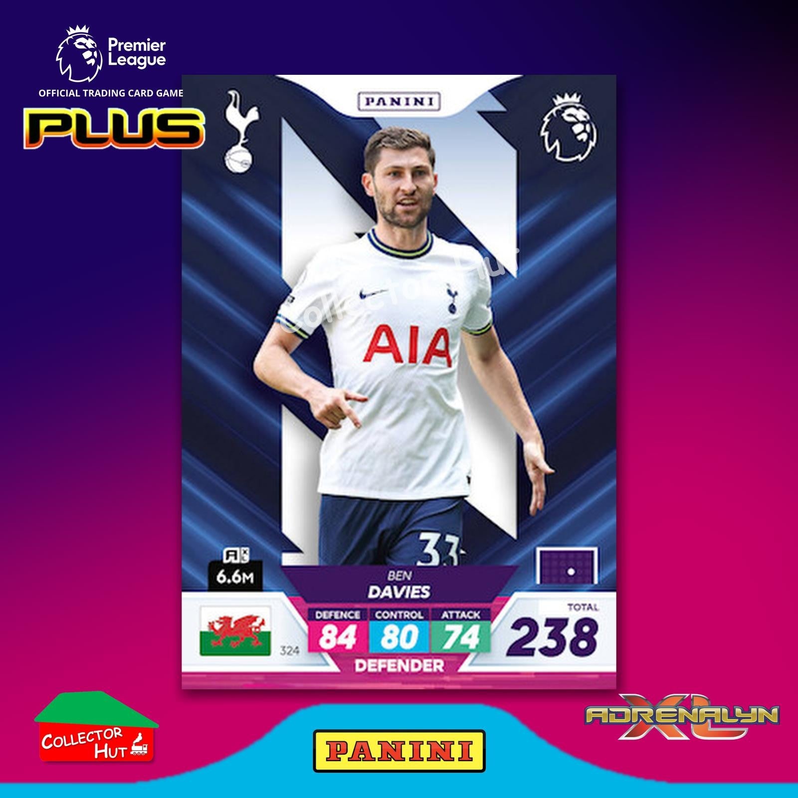 Panini Premier League Adrenalyn XL PLUS 2023 2022/23 Base Cards #190 - #369