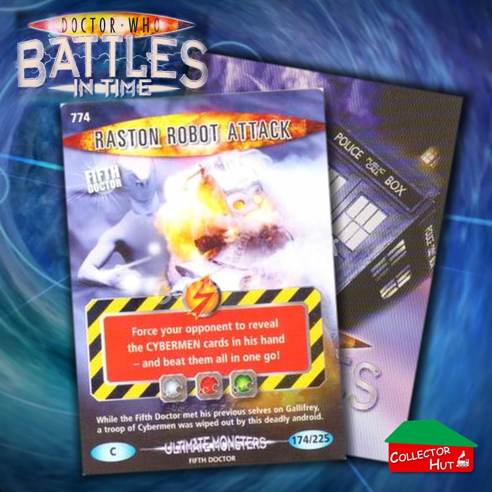 DOCTOR WHO Battles in Time #601-825 ULTIMATE MONSTERS RARE & COMMON Cards
