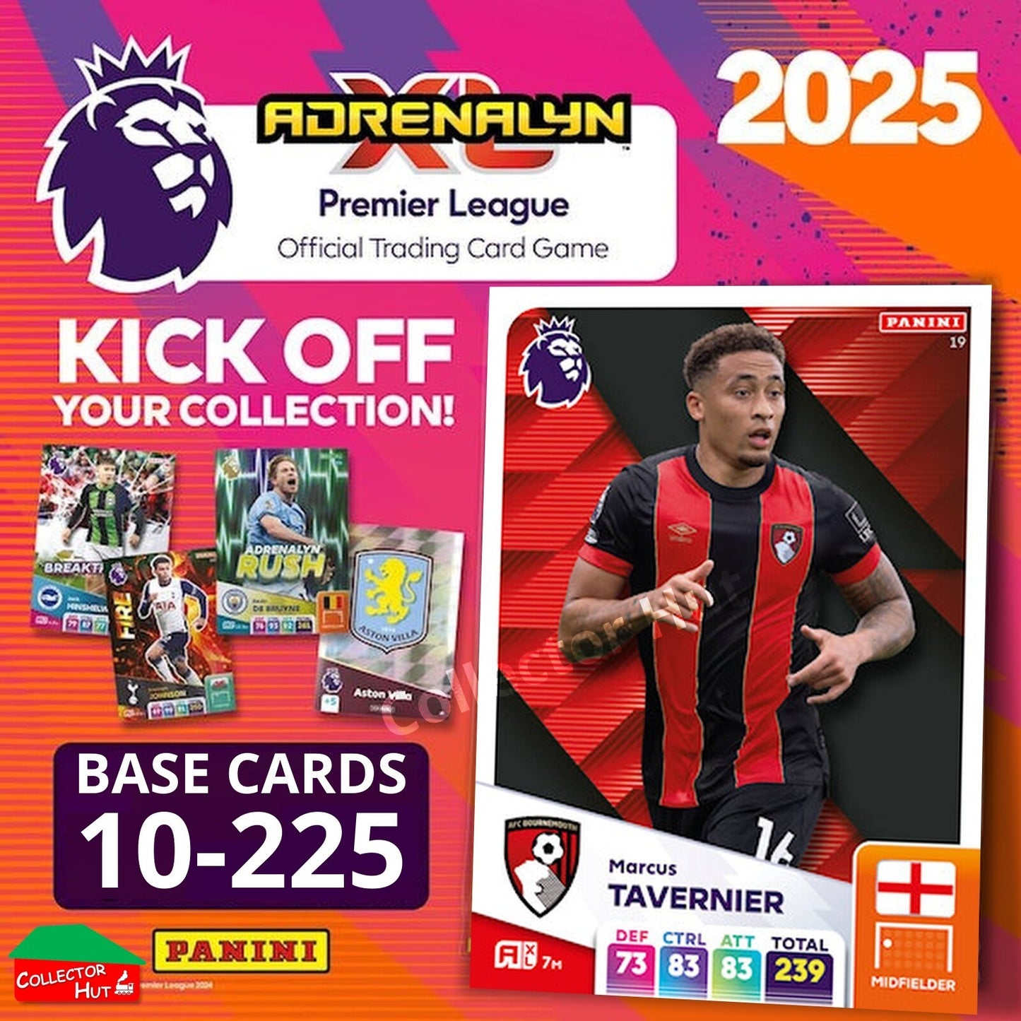 Panini Adrenalyn XL Premier League 2025 2024/25 Base & Foils #10-225
