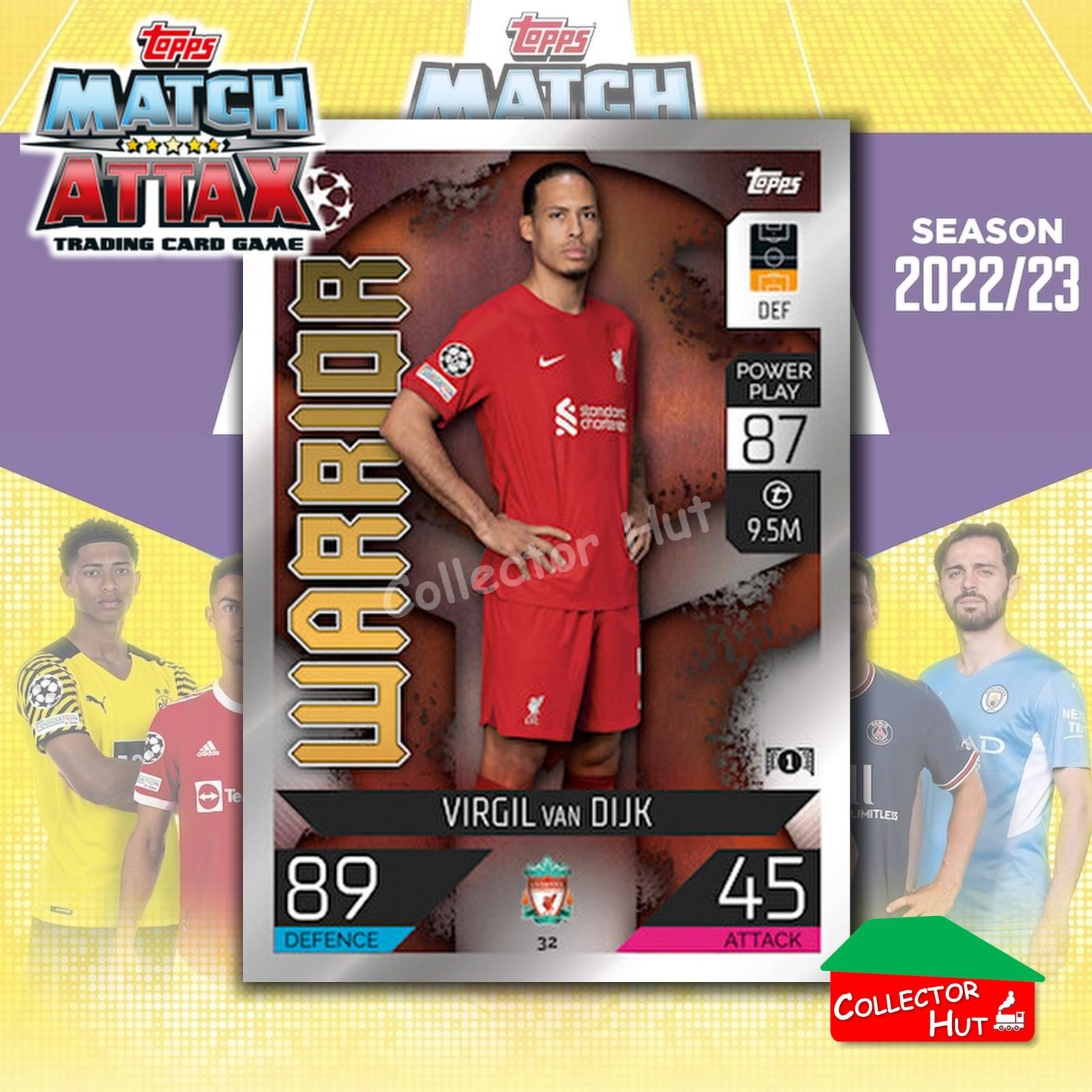 Topps Match Attax Europa Champions League 2022/23 TCG Trading Cards Base 1-189