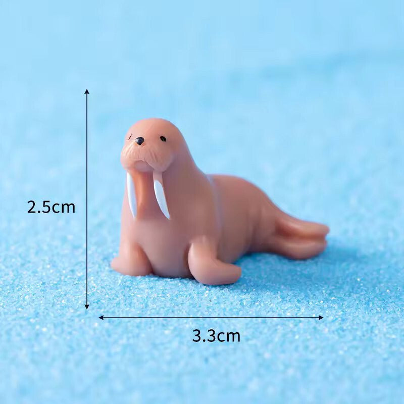 Mini Aquarium Decorations Cute Sea Life