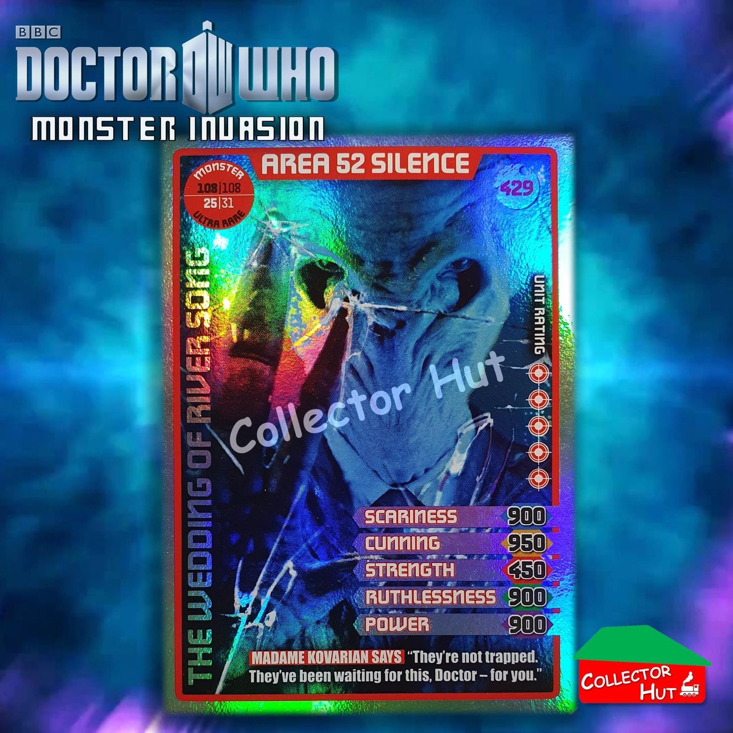 DOCTOR WHO Monster Invasion Trading Cards ULTIMATE 346-476 New Fresh & Sleeved