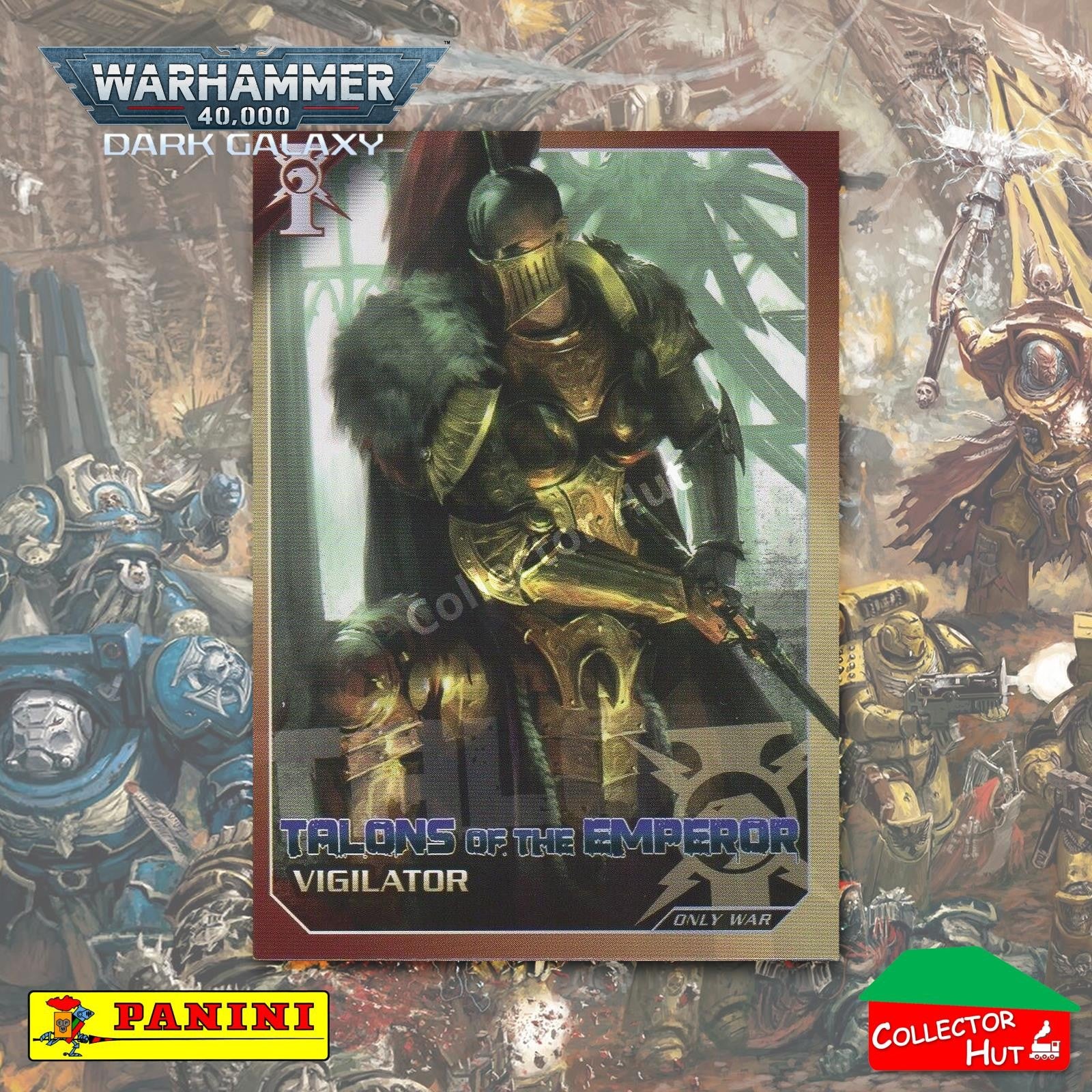 PANINI Warhammer 40,000 Dark Galaxy Only War Base Trading Cards #1-225