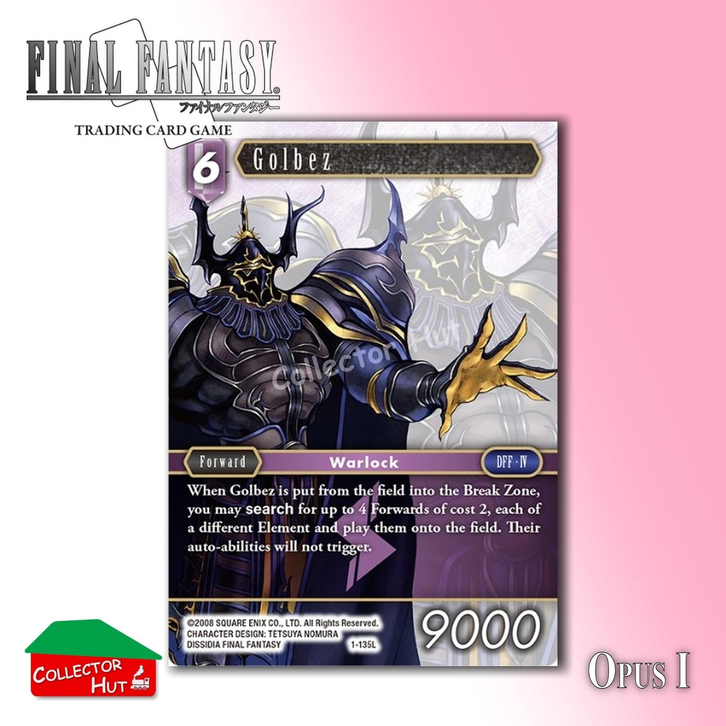 Final Fantasy Trading Card Game OPUS I Singles You Choose
