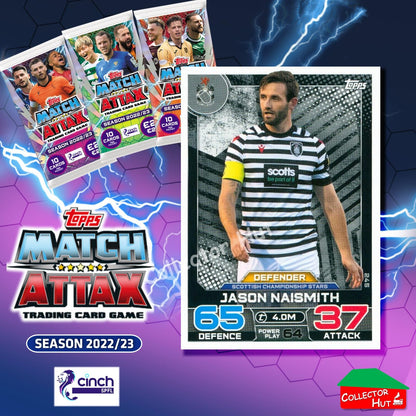 TOPPS MATCH ATTAX SPFL 2022/23 #163-264 Choose Your Card