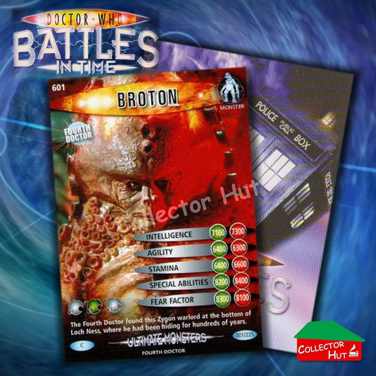 DOCTOR WHO Battles in Time #601-825 ULTIMATE MONSTERS RARE & COMMON Cards