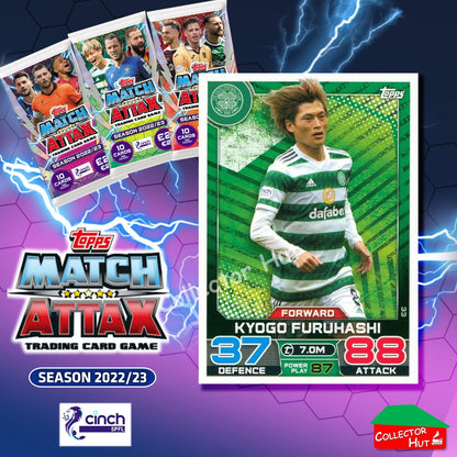 TOPPS MATCH ATTAX SPFL 2022/23 #1-162 Choose Your Card