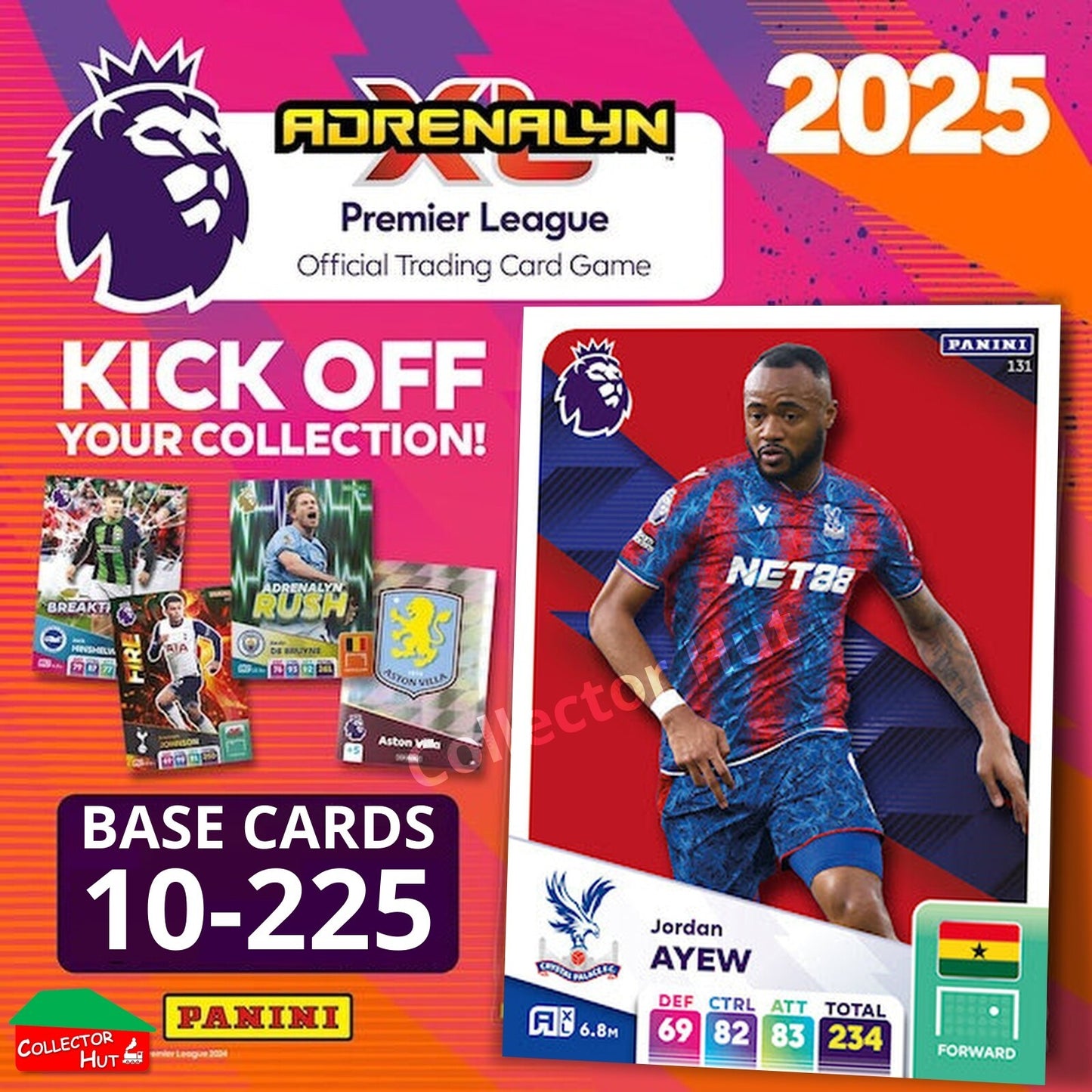 Panini Adrenalyn XL Premier League 2025 2024/25 Base & Foils #10-225