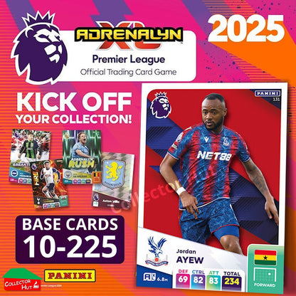 Panini Adrenalyn XL Premier League 2025 2024/25 Base & Foils #10-225
