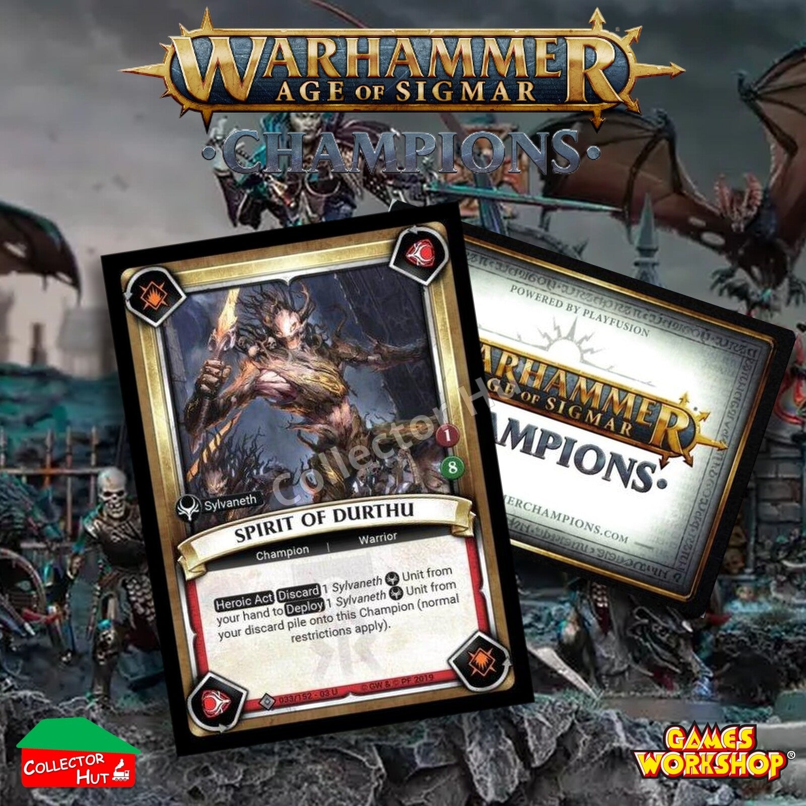 Warhammer Age of Sigmar: Champions Wave 3 SAVAGERY Trading Cards CHOOSE SINGLES