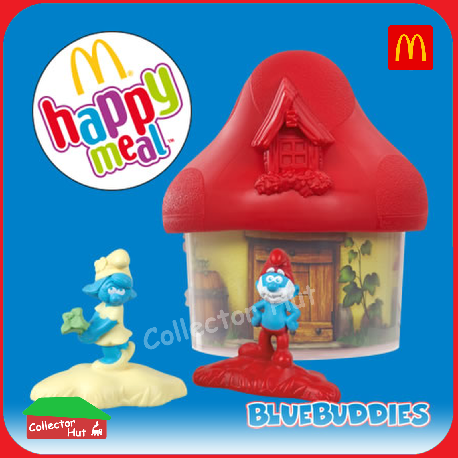 McDonald's Happy Meal Toys The Smurfs Lost Village (2017)