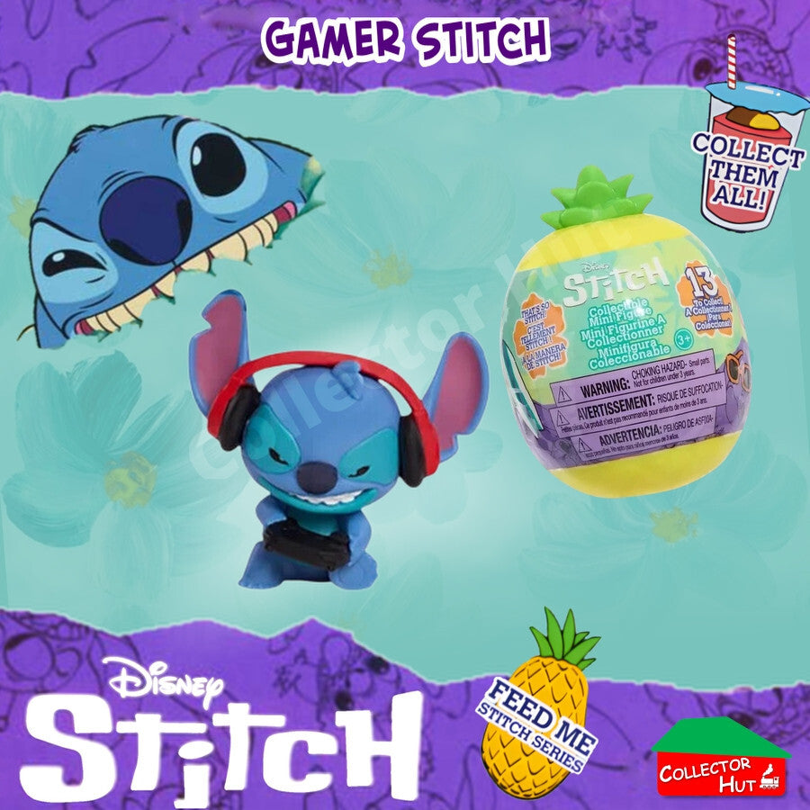Disney Stitch Feed Me Mini Figures Series 4 PINEAPPLE POD Identified SEALED