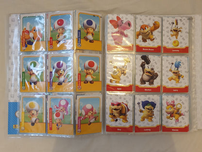 PANINI Super Mario Trading Cards COMPLETE BASE SET with Puzzle Cards