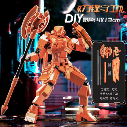 Shapeshift Robots Constructable Posable Action Figures for Art & Build Play